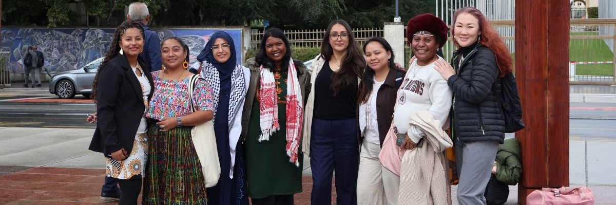 Stimmen für Gerechtigkeit: Indigene Menschenrechtsverteidigerinnen treffen sich in Genf zur Women-HRD Advocacy-Week