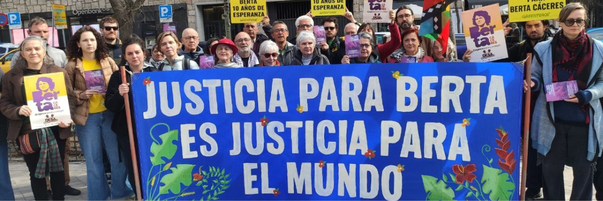 Berta Cáceres – zehn Jahre danach: Europa mobilisiert sich für Wahrheit und Gerechtigkeit
