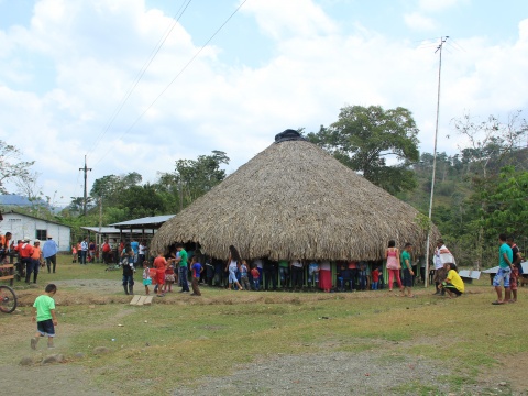 Das Gemeindehaus der Friedensgemeinde, in dem die Feierlichkeiten stattfanden.