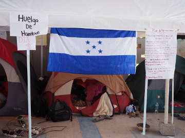 Des étudiant-e-s en grève de la faim.
