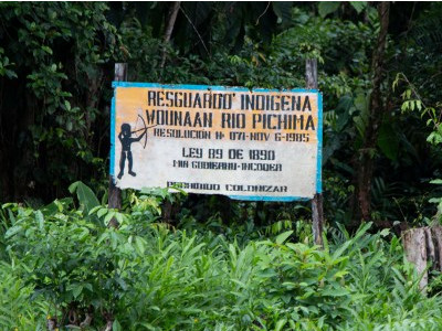 Das gesetzlich geschützte Gebiet der Wounaan