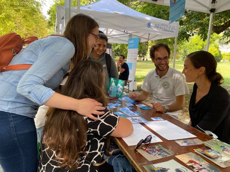 Stand PBI à Alternatiba Stand PBI à Alternatiba