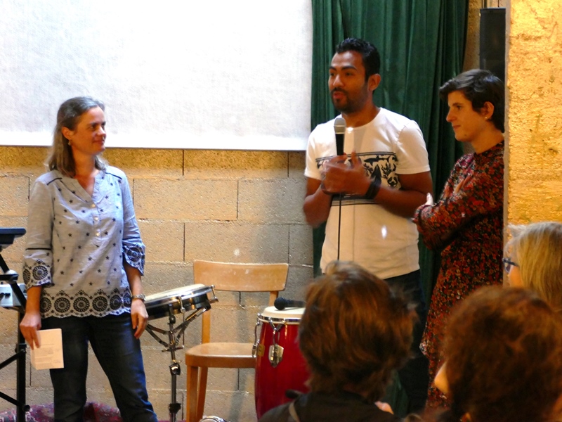 Discussion avec Franklin Castañeda