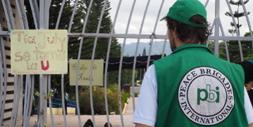 Yannick Wild au sujet des protestations étudiantes au Hondura