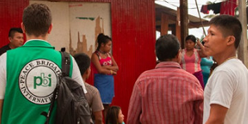 PBI begleitet Aufklärungmission nach erneuter Vertreibung der Wounaan im Westen Kolumbiens