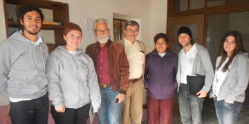 Gruppenfoto mit Stefania