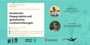 Guatemala: Megaprojekte und gewaltsame Landvertreibungen in Alta Verapaz