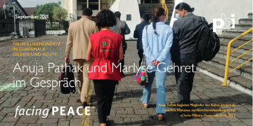 Das neue facing PEACE zu den 40 Jahren PBI ist da
