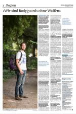 "Wir sind Bodyguards ohne Waffen"