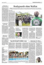 Bodyguards ohne Waffen