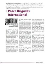 Peace Brigades International - Interview mit Yannick Wild