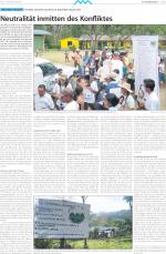 Neutralität inmitten des Konfliktes