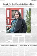 Bereit für den Einsatz in Kolumbien