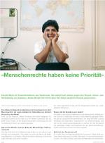 «Menschenrechte haben keine Priorität»