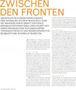 Zwischen der Fronten
