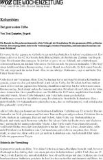 Kolumbien - Der ganz andere Uribe