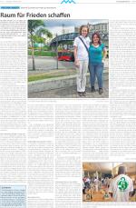 Raum für Frieden schaffen