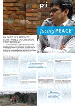 Facing Peace PBI Suisse, septembre 2011